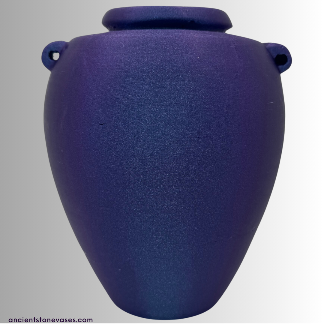Dark Andesite Porphyry Vase