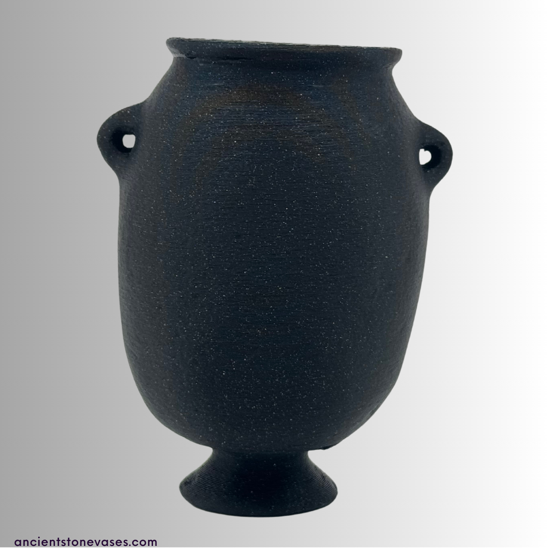 Basalt Footed Vase