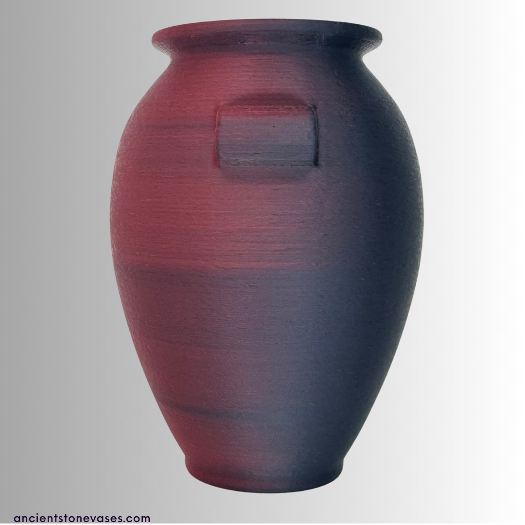 Dark Dolerite Vase (Precision/Consistent w/Machining)