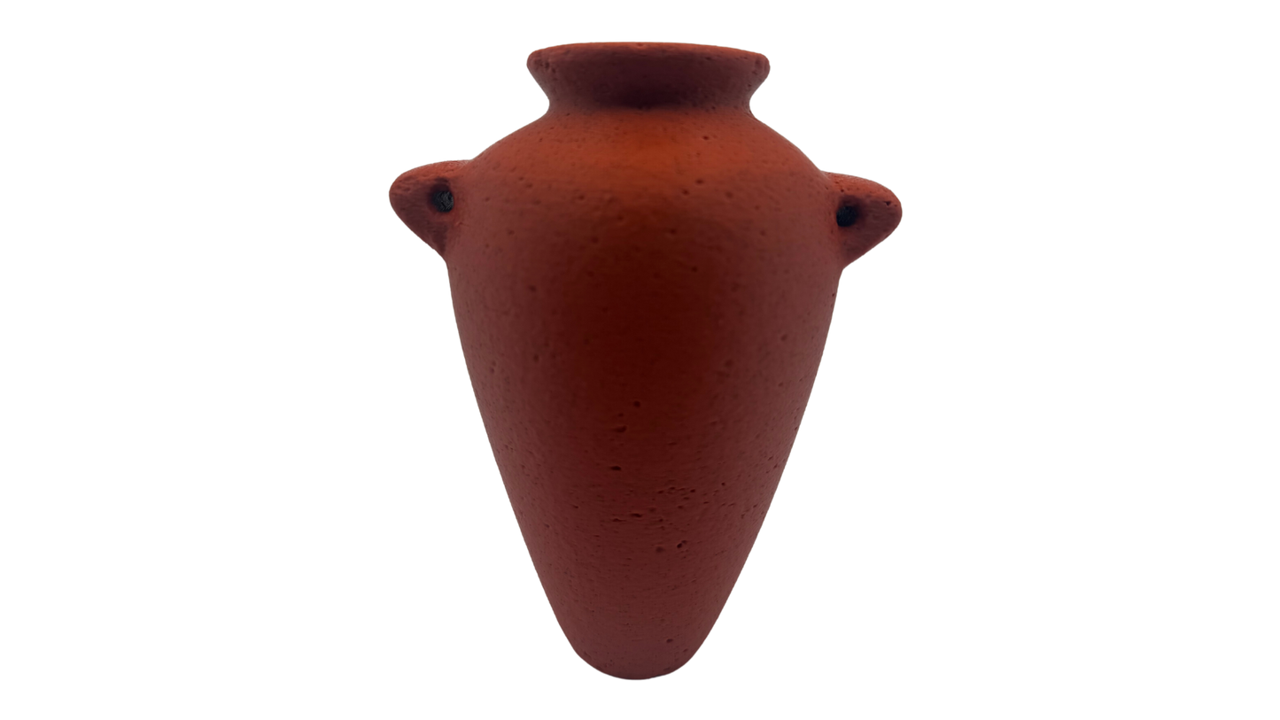 Egyptian Mottled Granite Vase