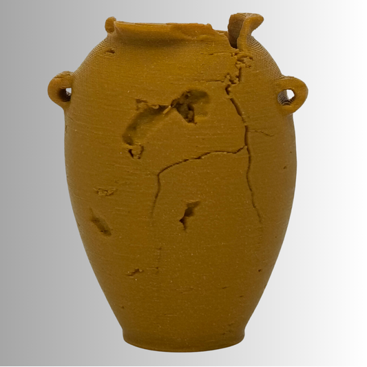 Pink Indurated Limestone Jar