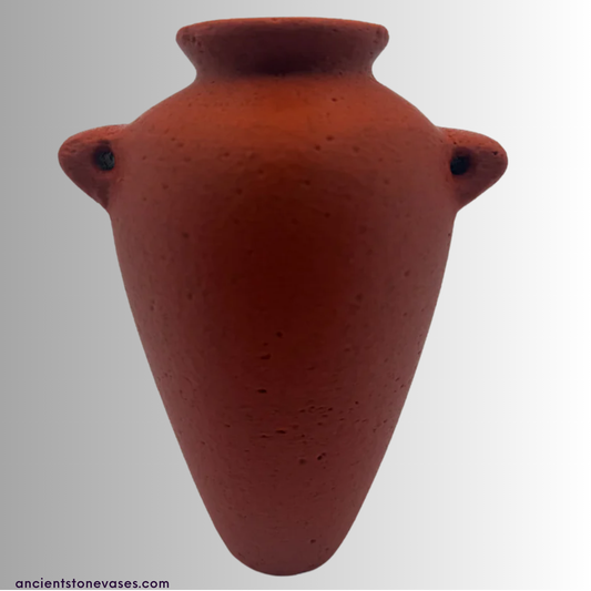 Red Granite Vase