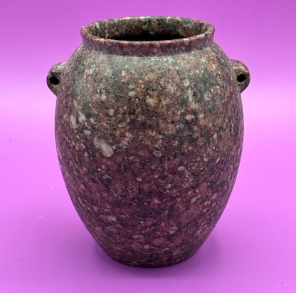 Thin Walled Red Granite Vase (Precision)